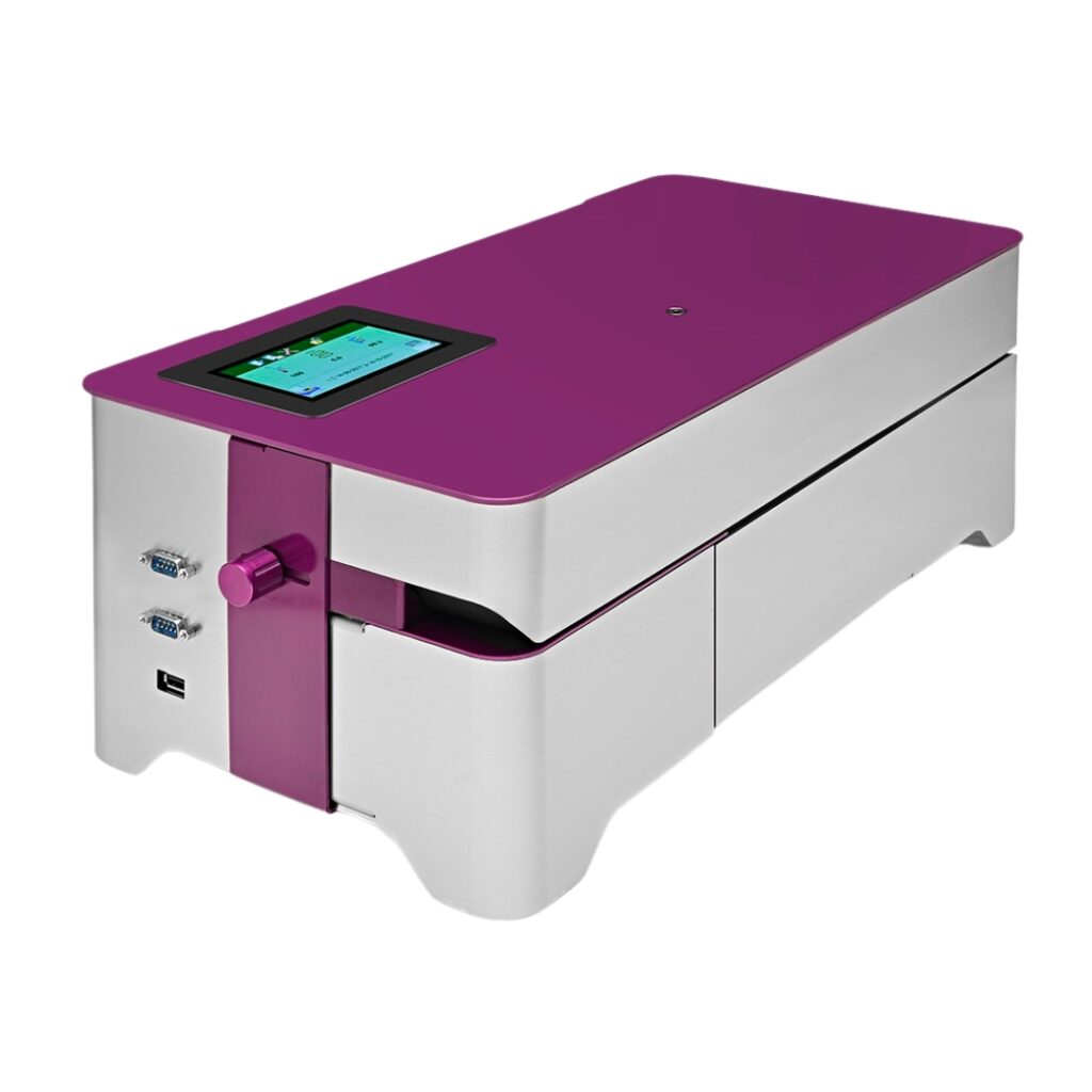 Selladora médica Gandus para papel grado médico con impresora integrada – vista detallada del producto distribuido por Toolmedic.