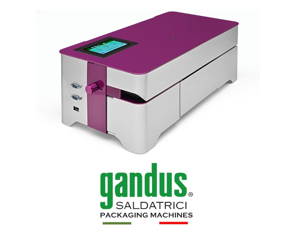 Selladora médica Gandus con impresora integrada para papel grado médico ofrecida por Toolmedic