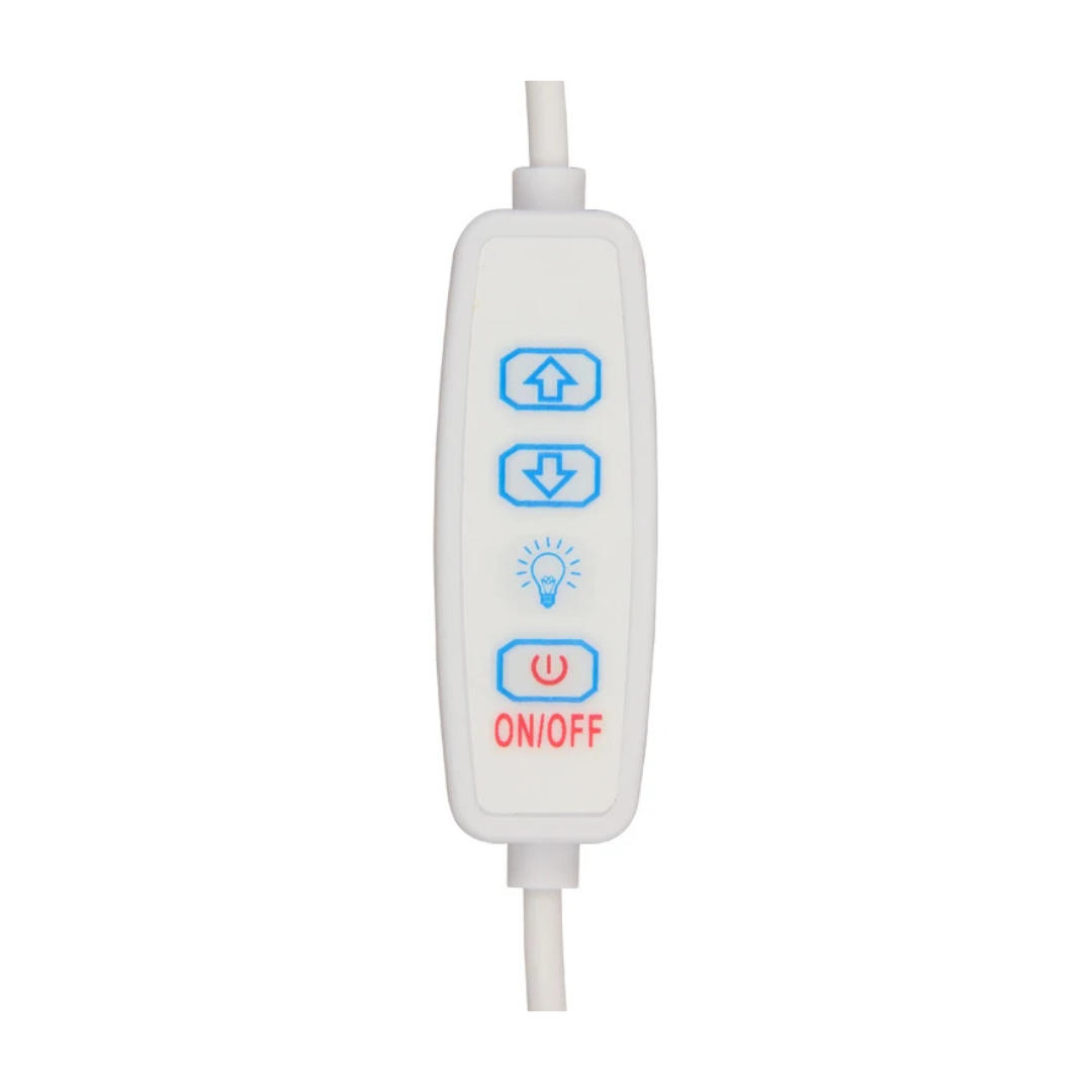 Lupa con luz LED con brazo ajustable en Costa Rica