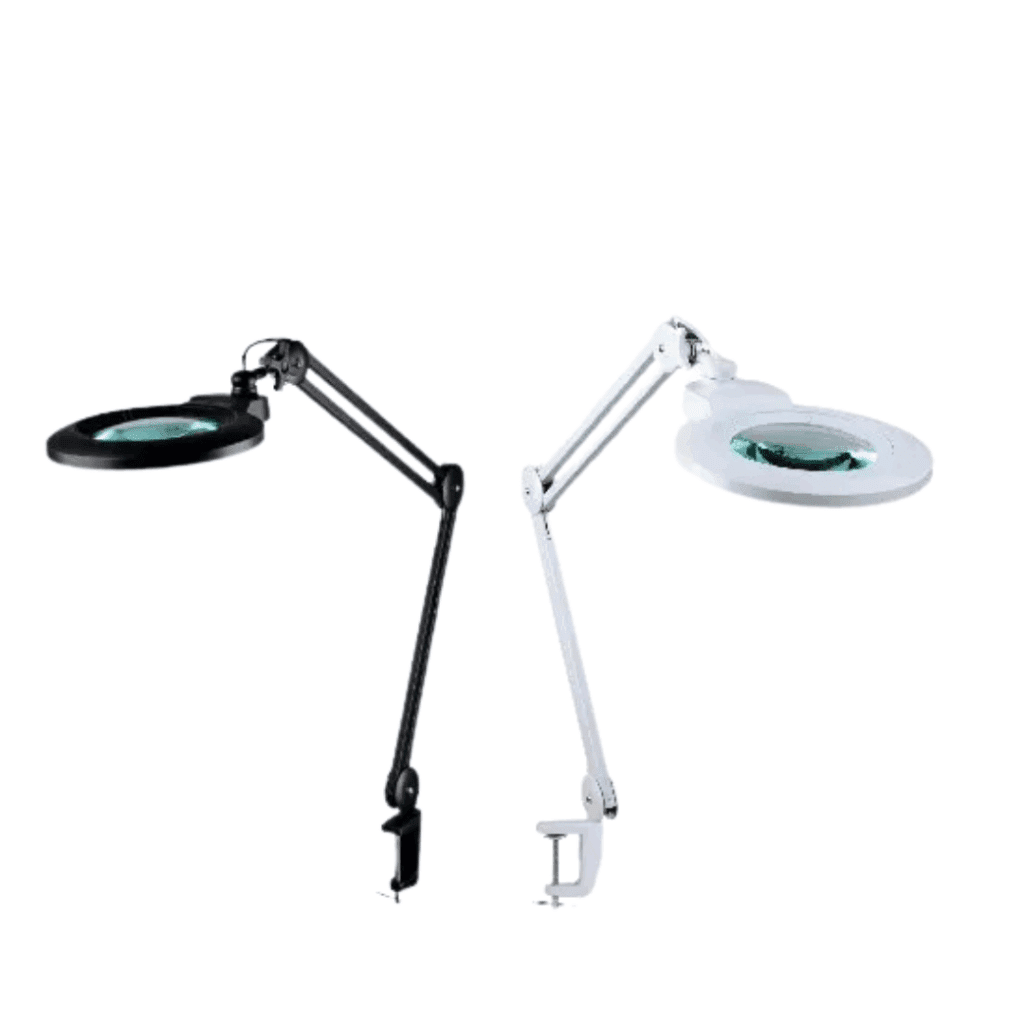 Lupa con luz LED con brazo ajustable en Costa Rica