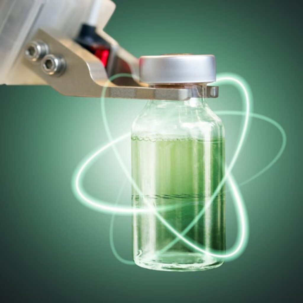 Radio cromatografia para medicina nuclear